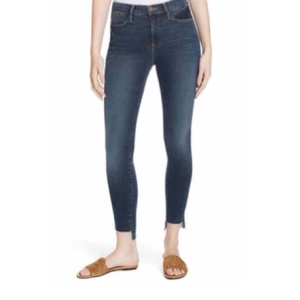 Frame Le High Skinny Released Hem, Size 25, Color: Merritt